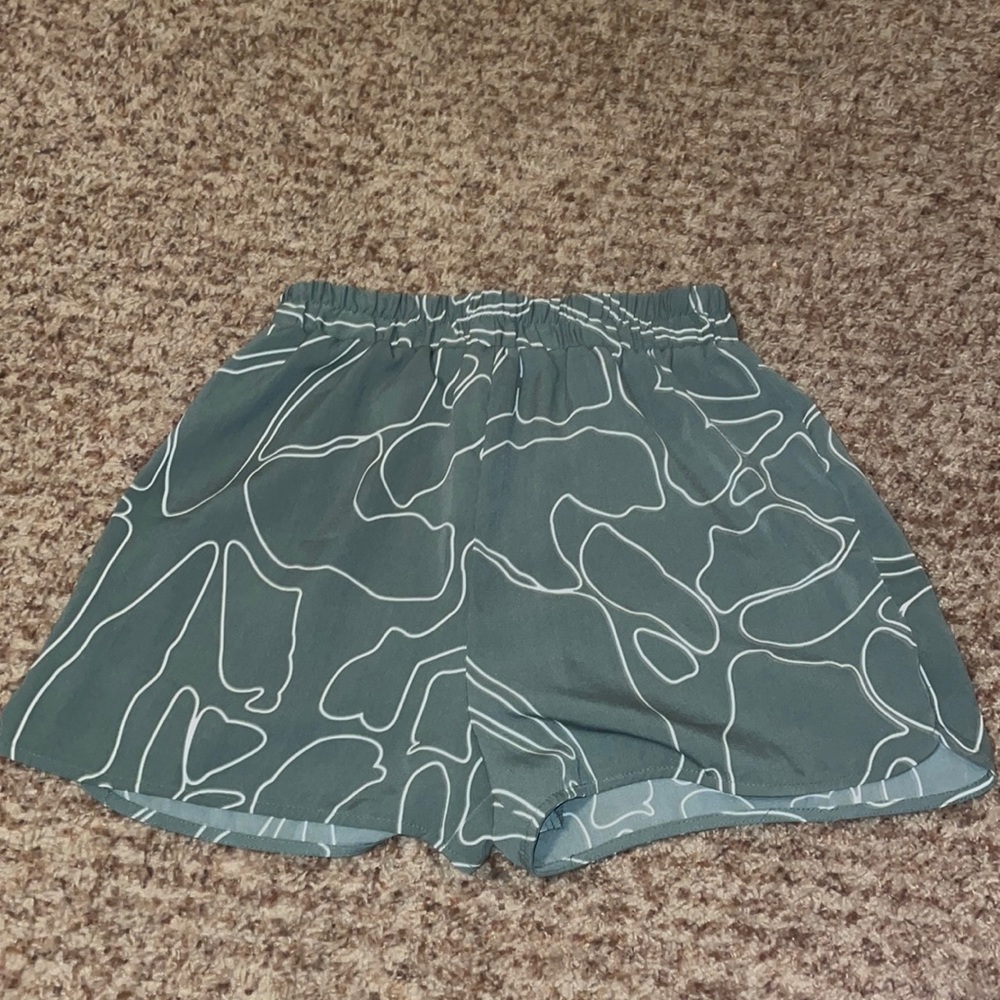 Pieces Printed Shorts